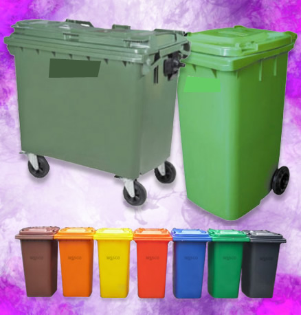 240- 360- and 660-litre Waste Bins